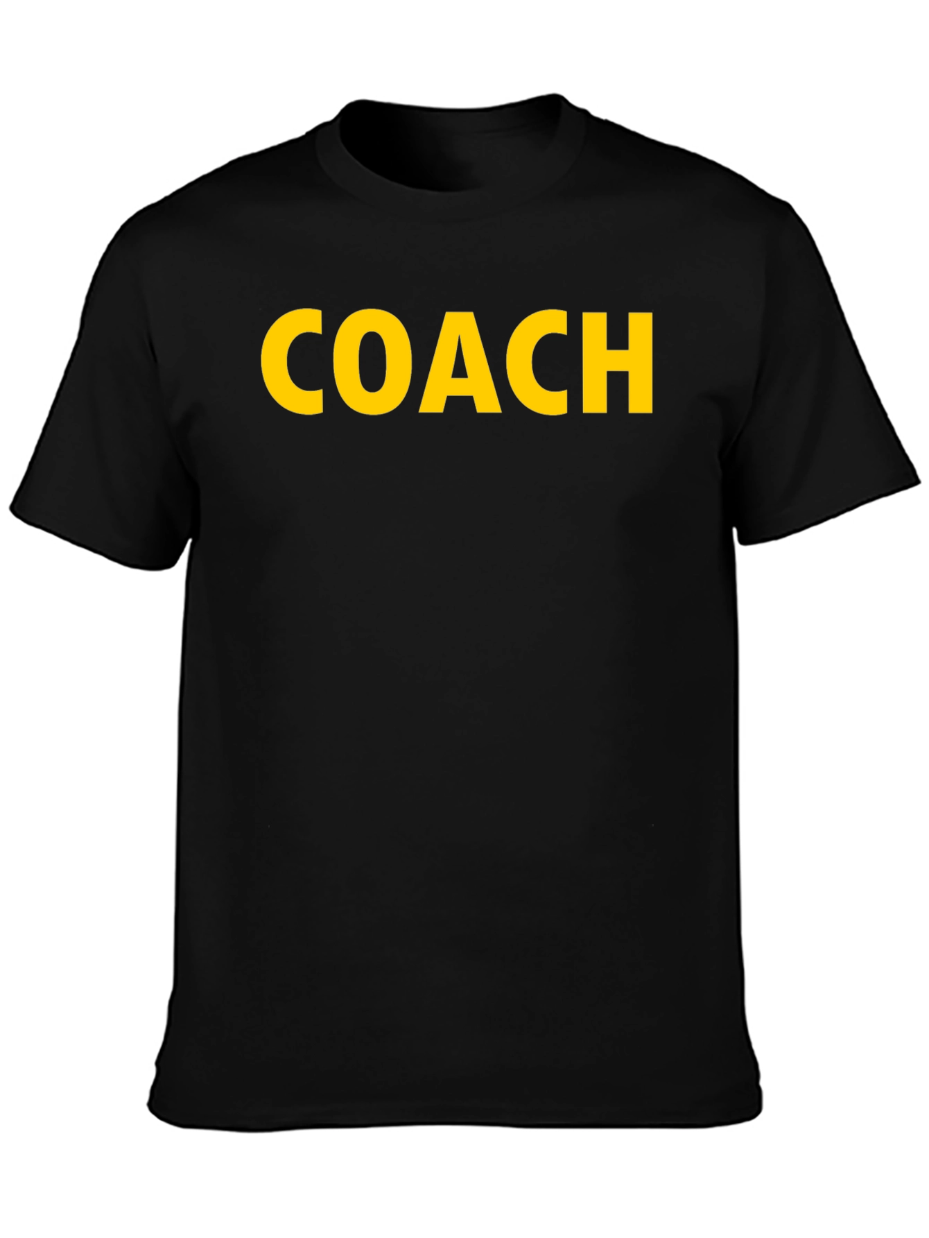 Coach T-Shirt - Black Crew Neck Tee
