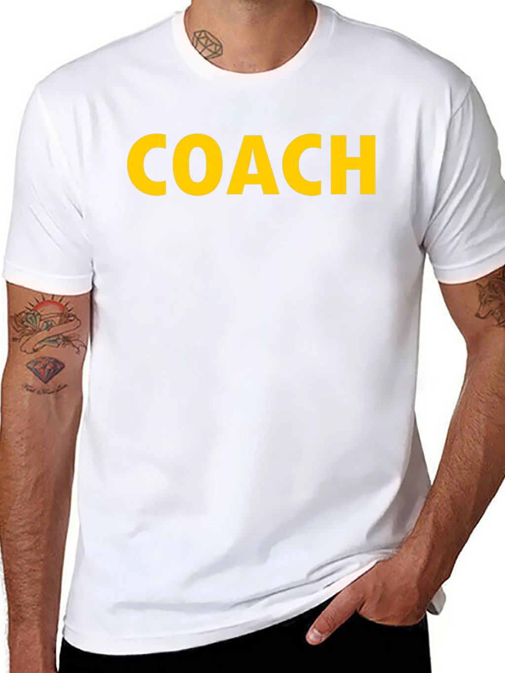 Coach T-Shirt - Black Crew Neck Tee