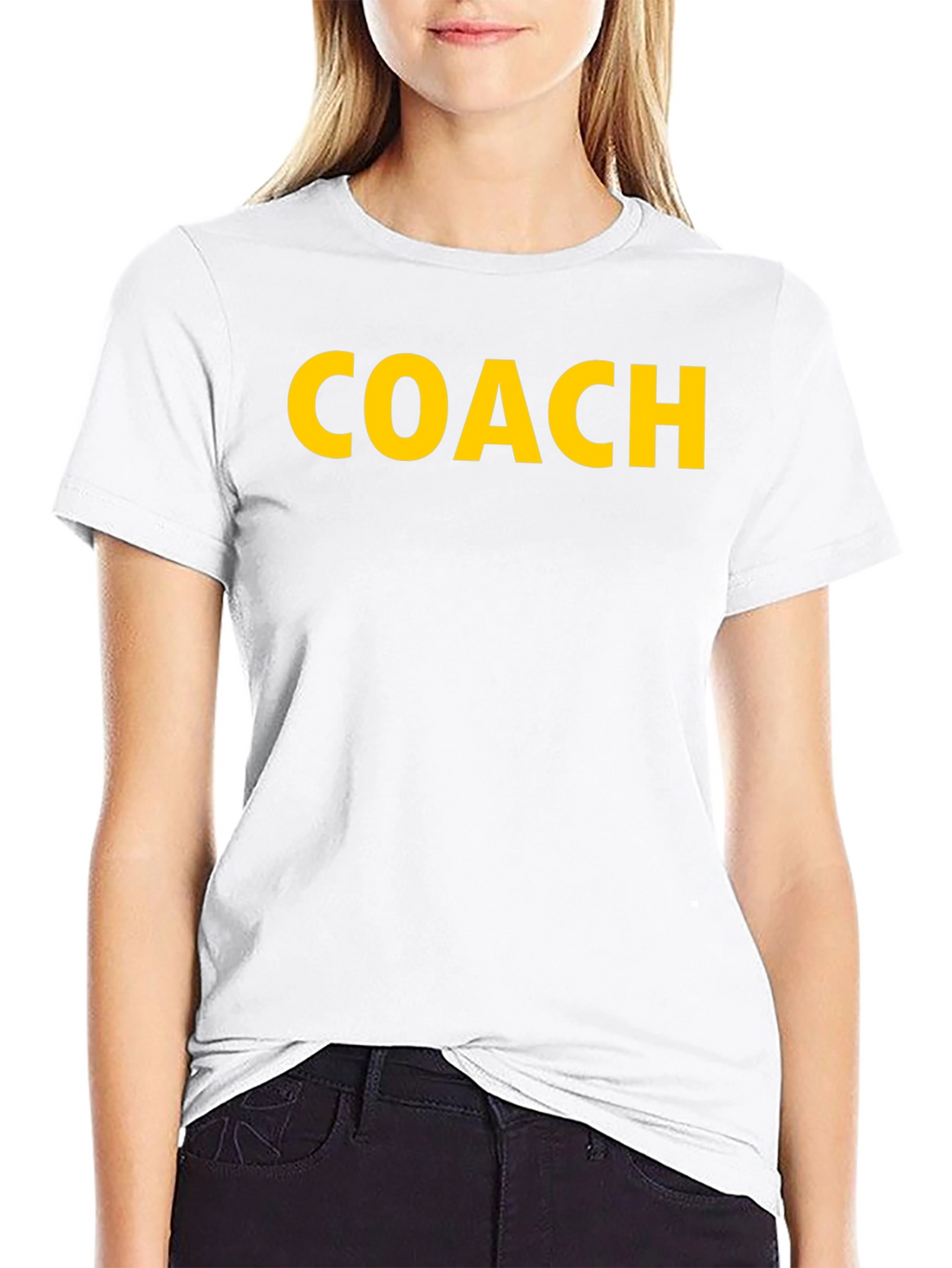 Coach T-Shirt - Black Crew Neck Tee