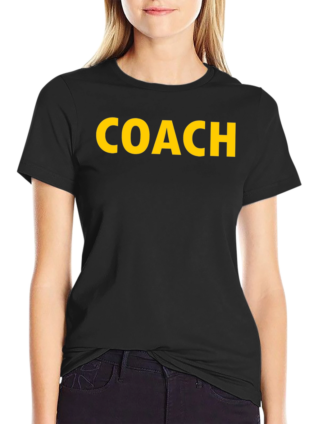 Coach T-Shirt - Black Crew Neck Tee