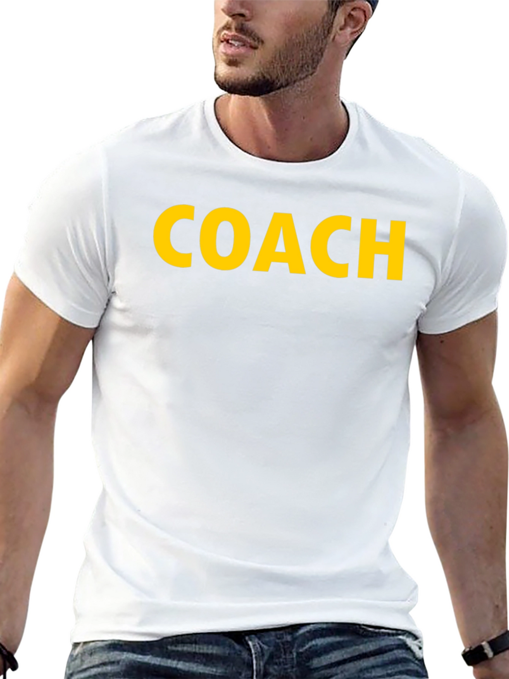 Coach T-Shirt - Black Crew Neck Tee