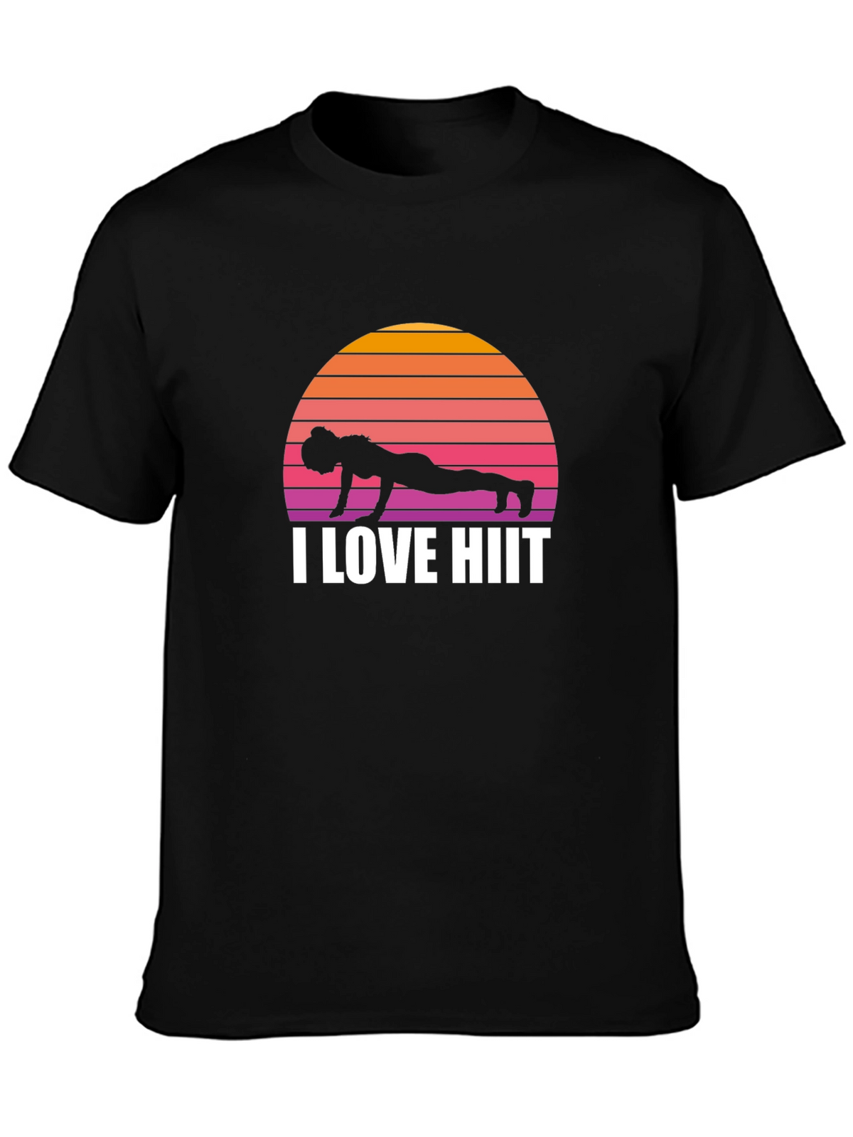 I Love HIIT T-Shirt - High Intensity Workout Tee