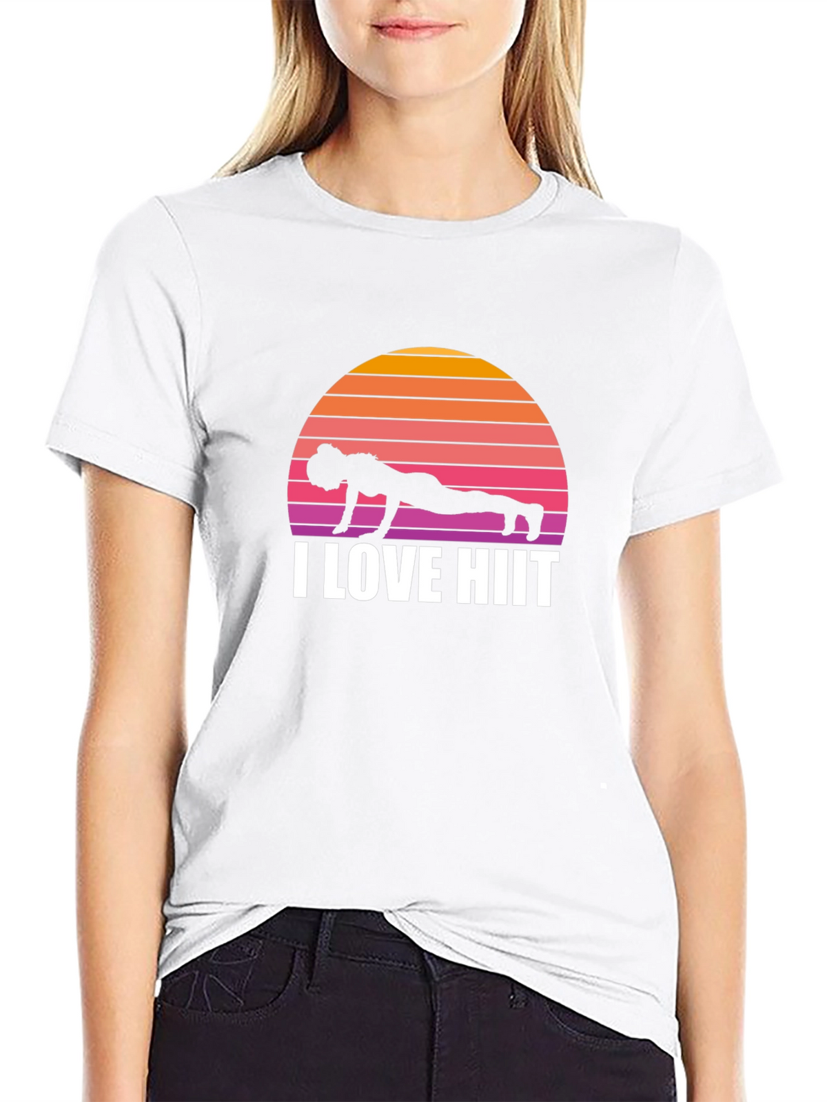 I Love HIIT T-Shirt - High Intensity Workout Tee