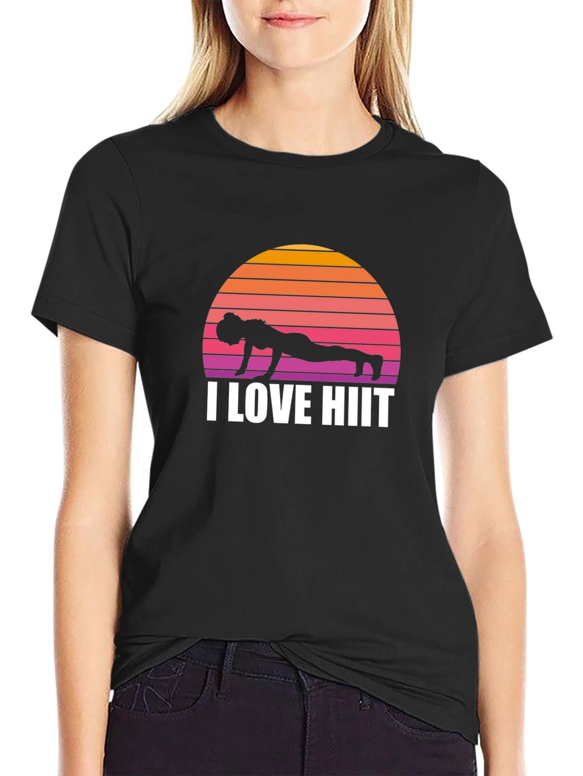 I Love HIIT T-Shirt - High Intensity Workout Tee