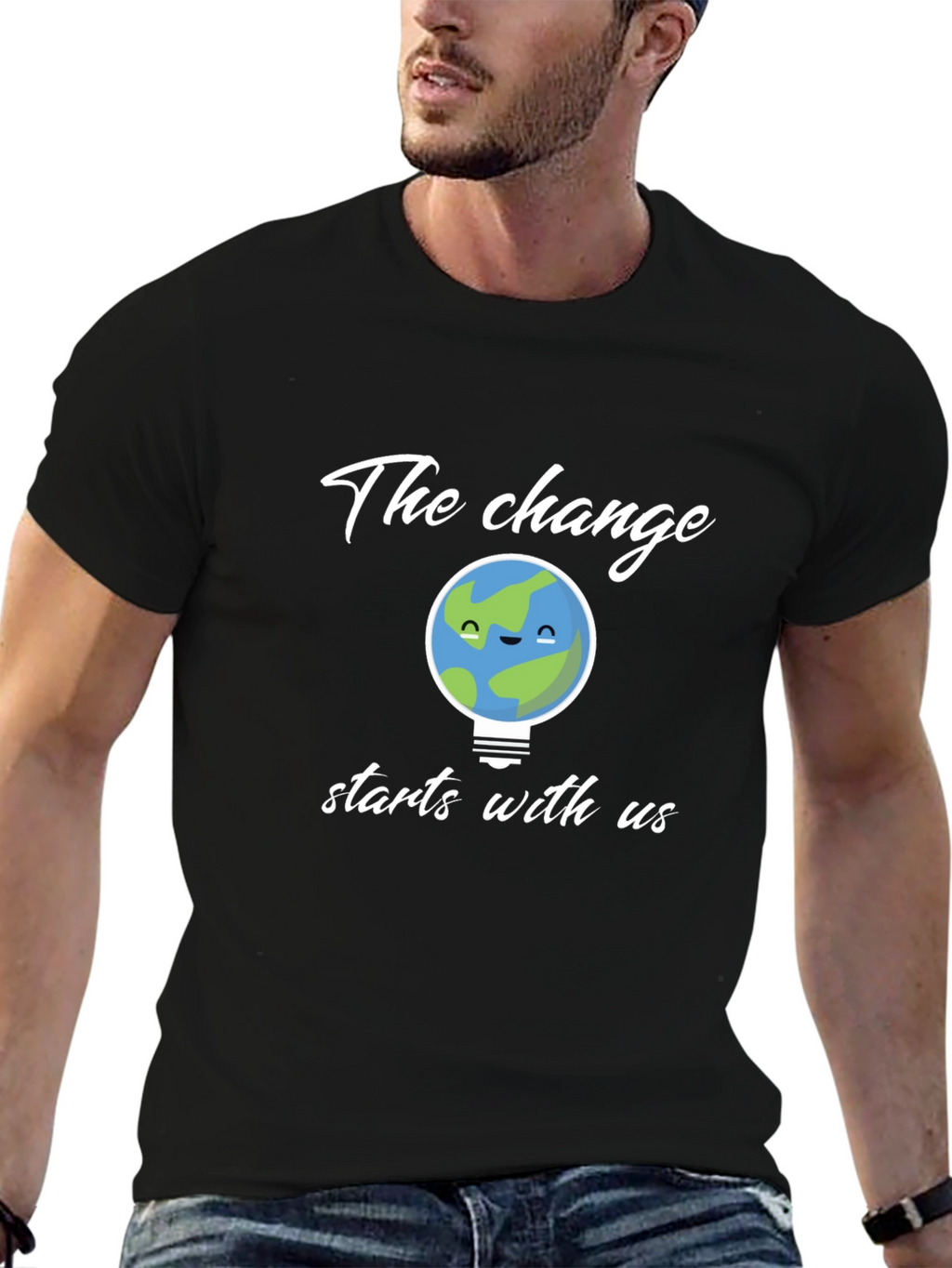 Earth Change T-Shirt: Starts With Us