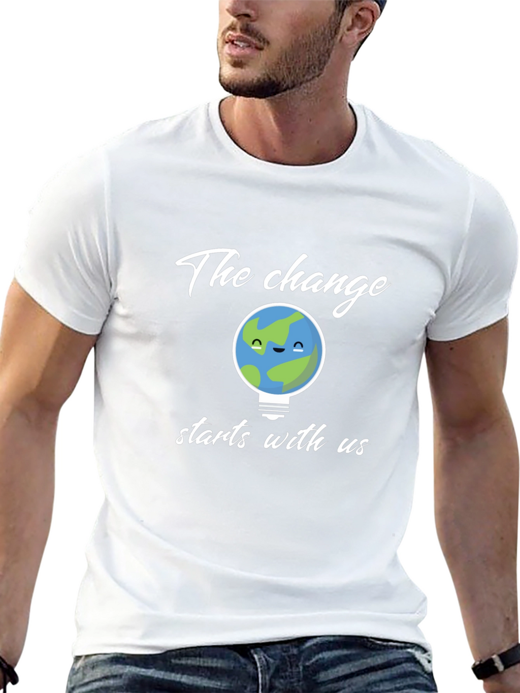 Earth Change T-Shirt: Starts With Us
