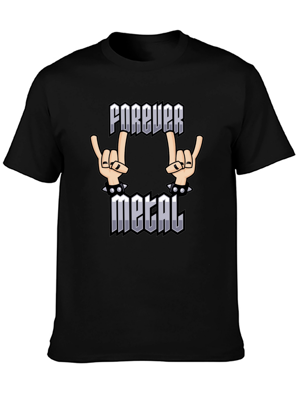Forever Metal Graphic Tee - Rock On!
