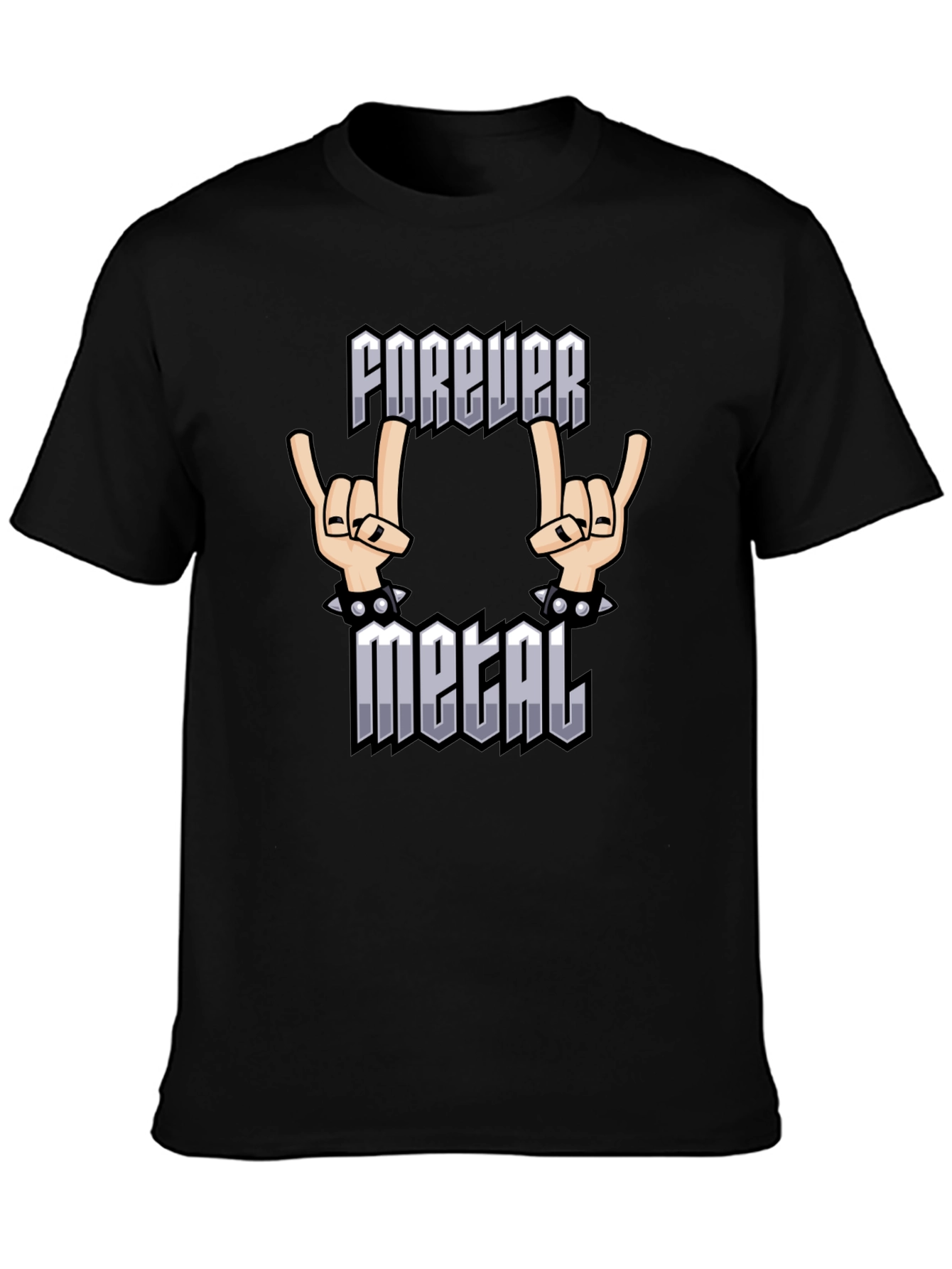 Forever Metal Graphic Tee - Rock On!