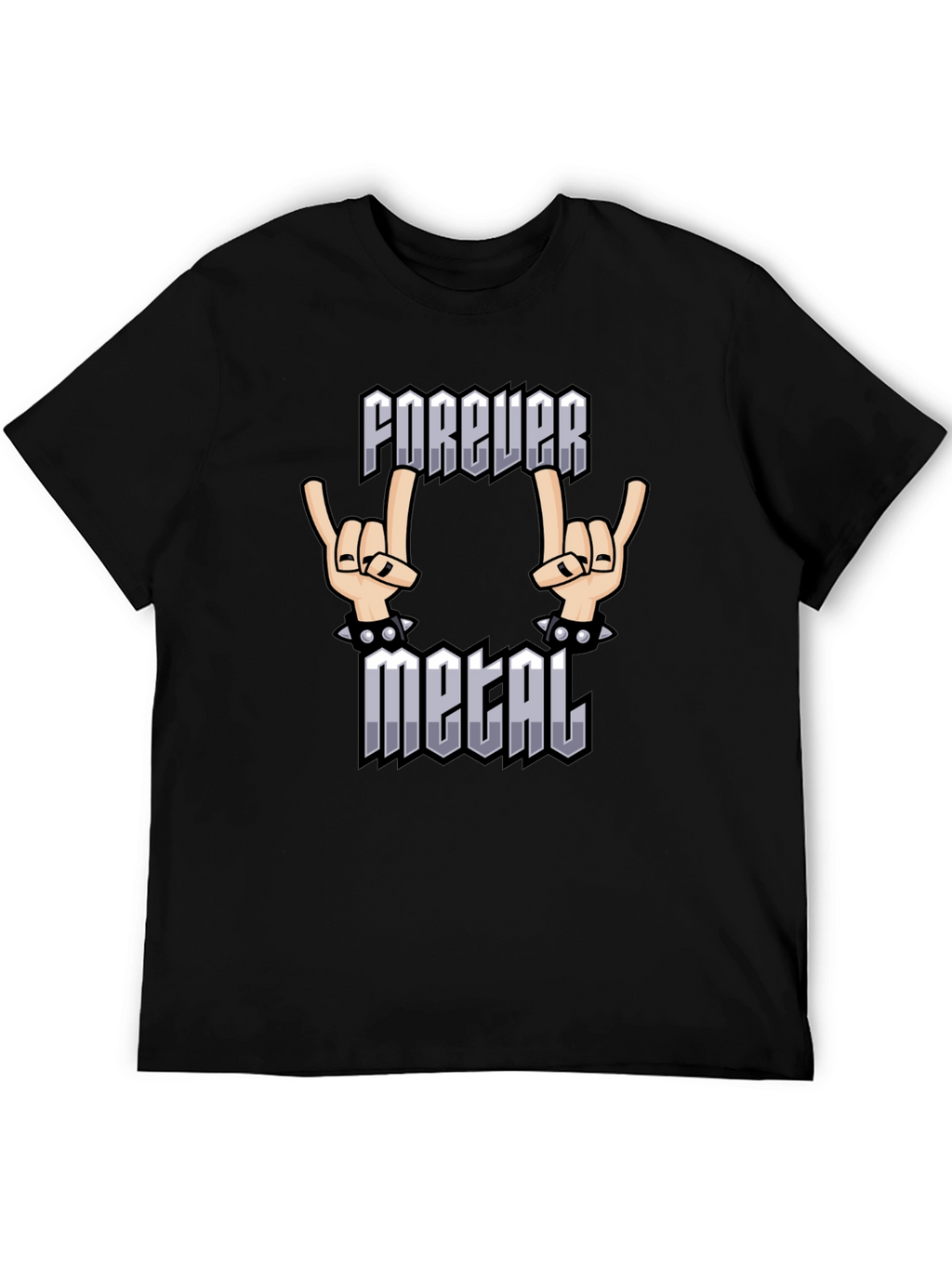 Forever Metal Graphic Tee - Rock On!