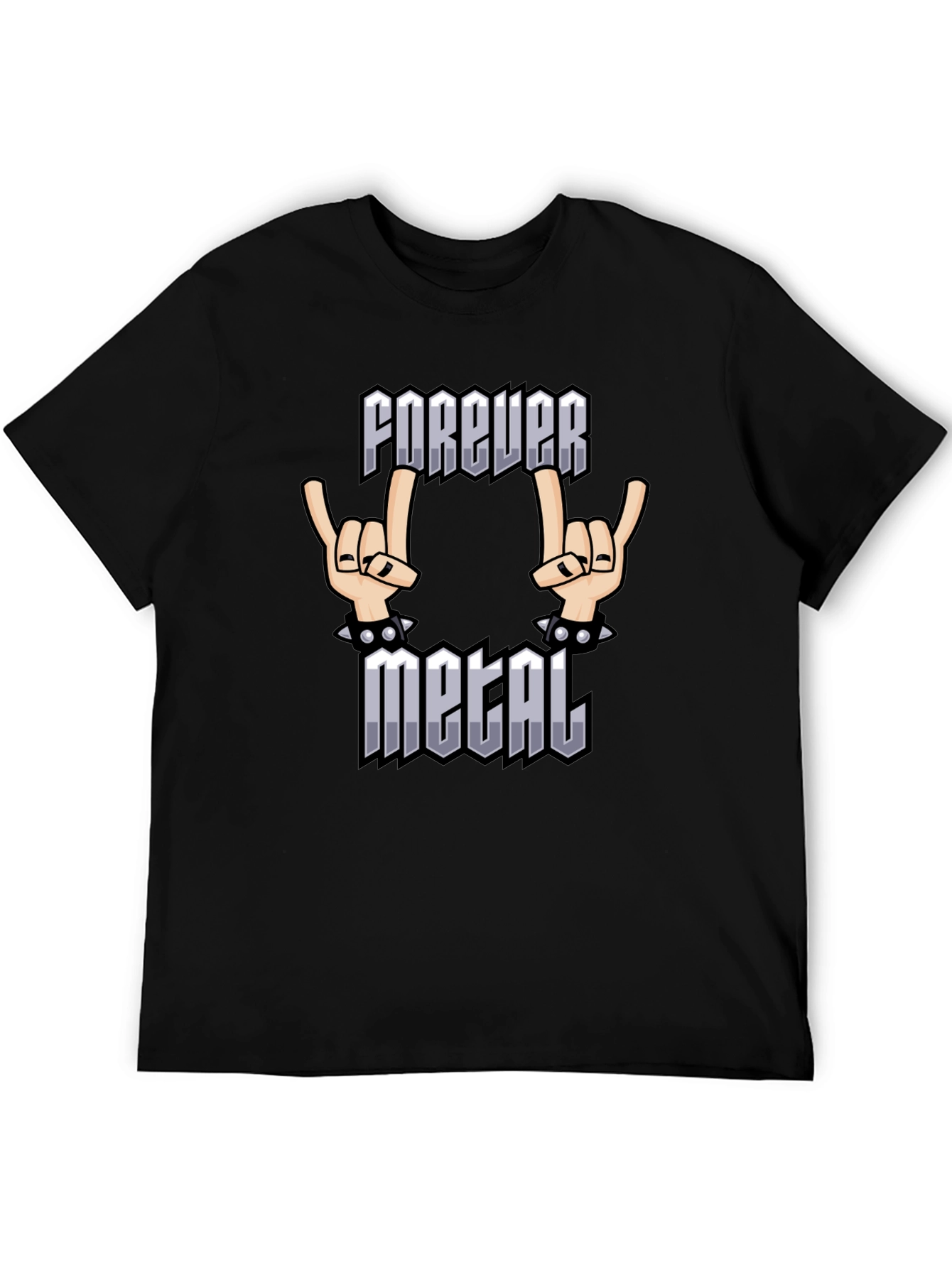 Forever Metal Graphic Tee - Rock On!