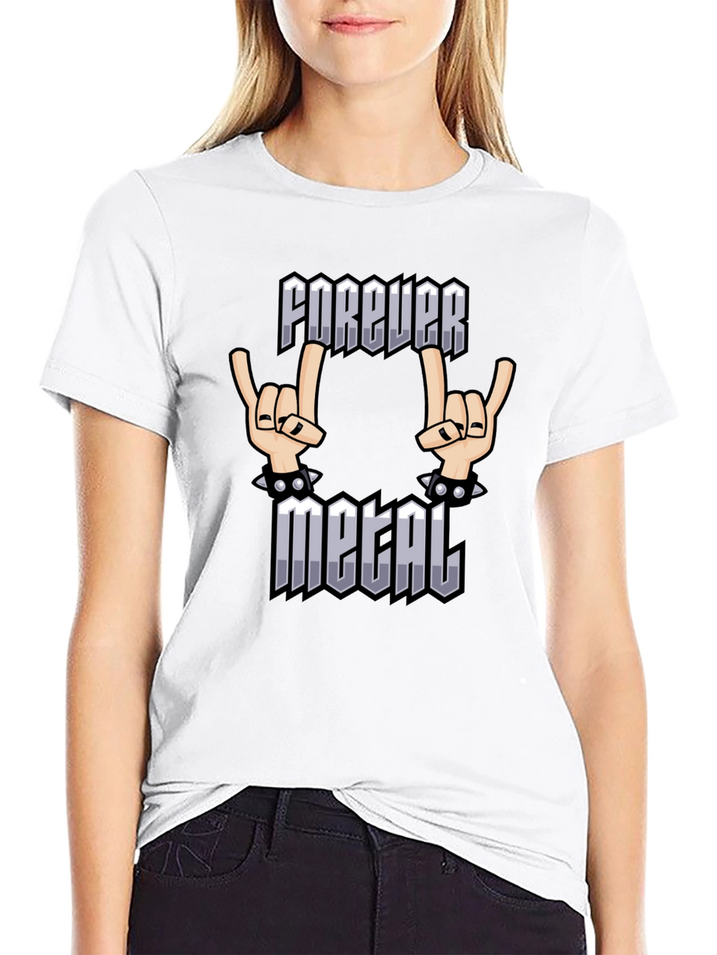 Forever Metal Graphic Tee - Rock On!