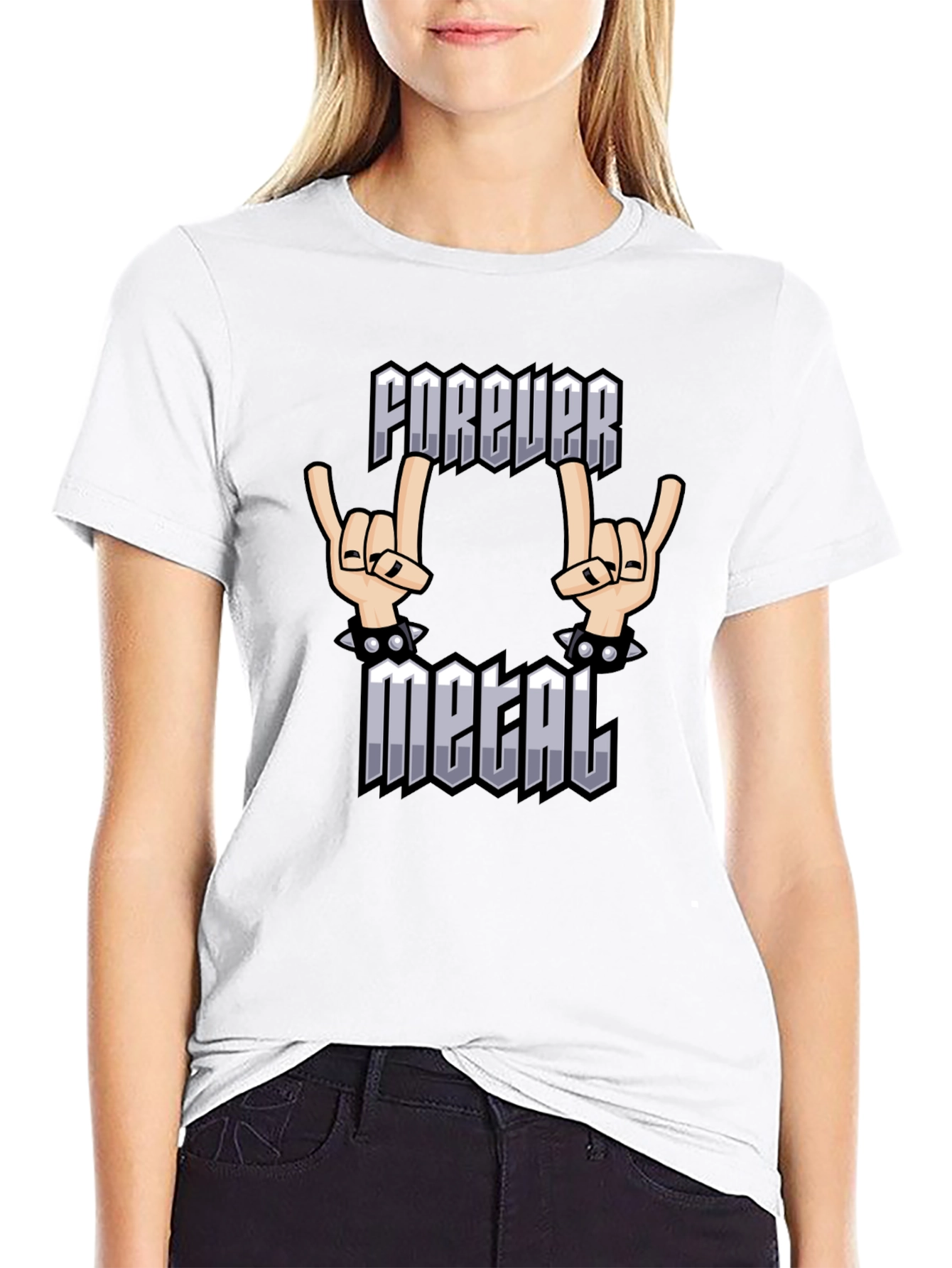 Forever Metal Graphic Tee - Rock On!