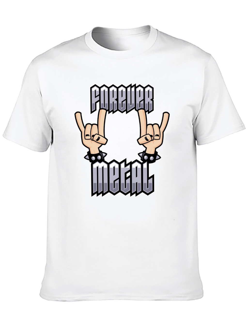Forever Metal Graphic Tee - Rock On!
