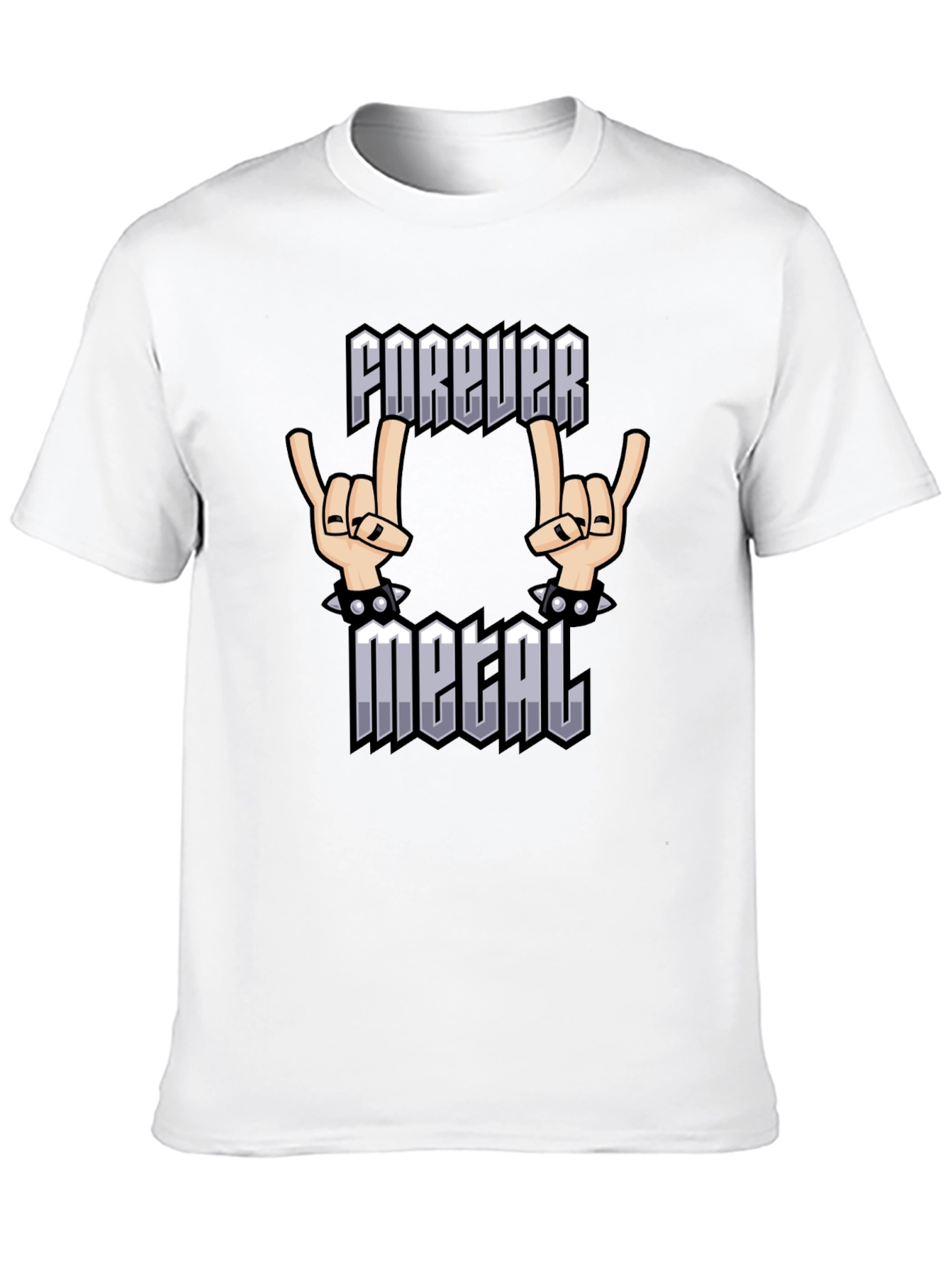Forever Metal Graphic Tee - Rock On!