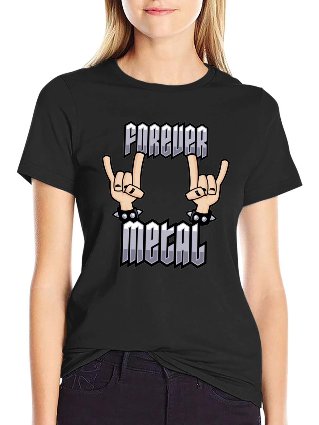 Forever Metal Graphic Tee - Rock On!