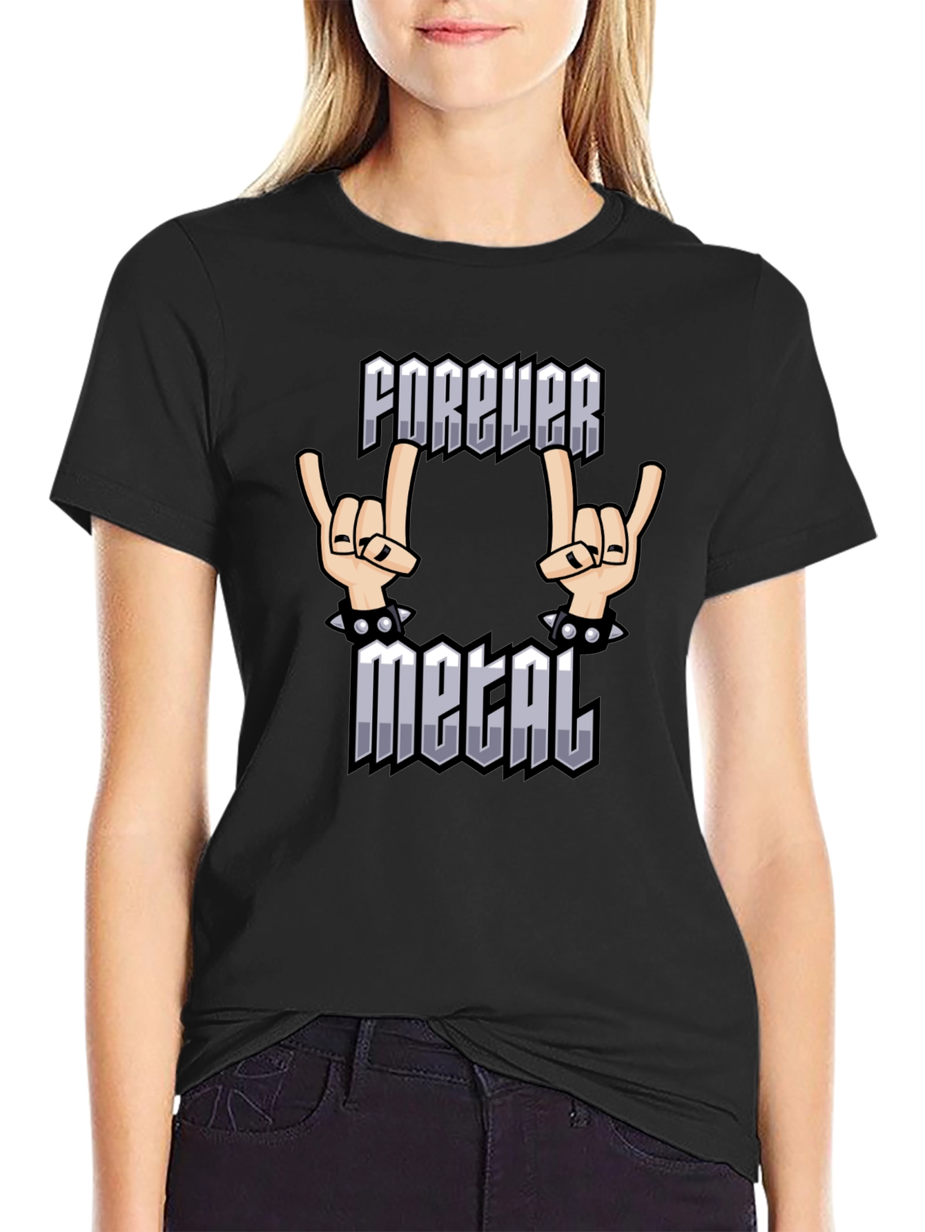 Forever Metal Graphic Tee - Rock On!