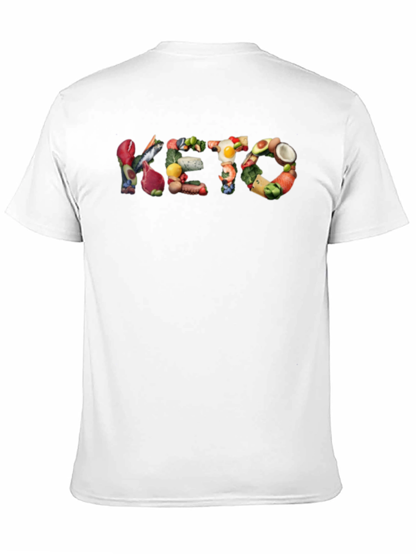 Keto Diet Food T-Shirt - Black