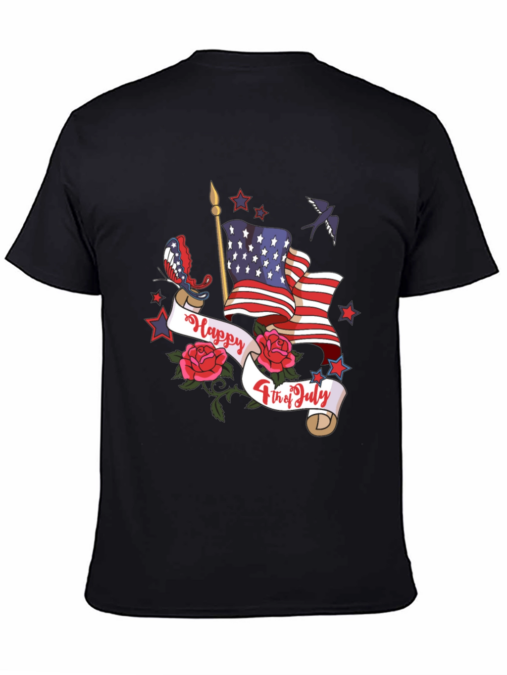 Patriotic USA Flag 4th of July T-Shirt