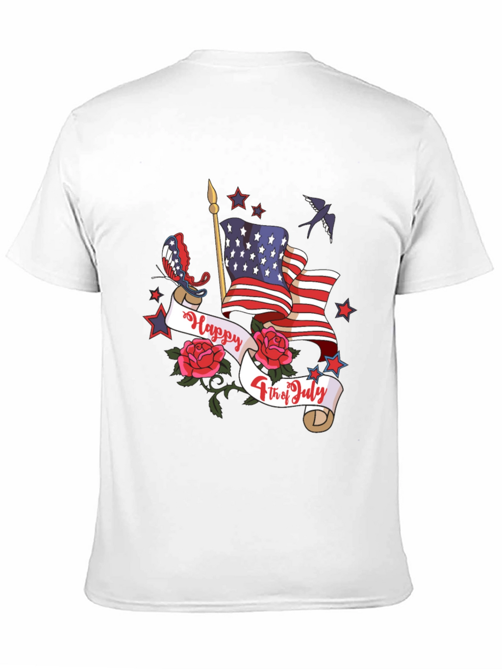 Patriotic USA Flag 4th of July T-Shirt