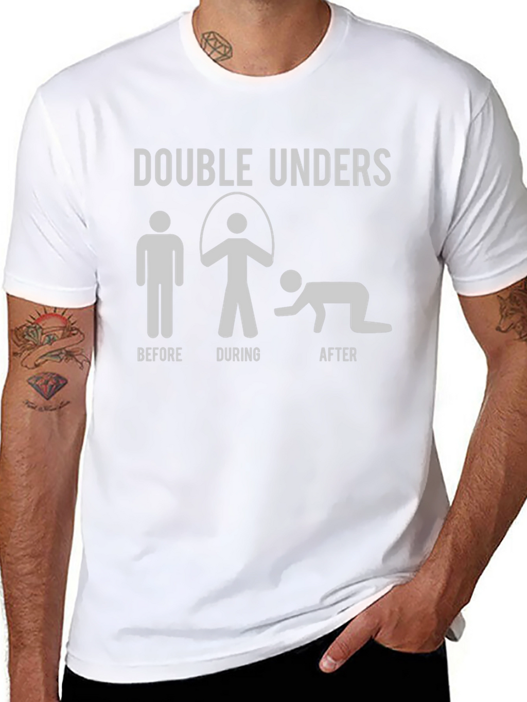 Double Unders T-Shirt - Before During After