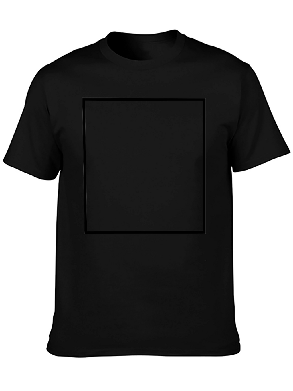 Classic Black Crewneck T-Shirt: Everyday Comfort