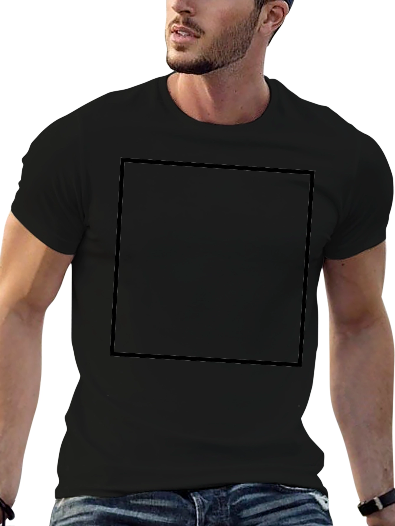 Classic Black Crewneck T-Shirt: Everyday Comfort