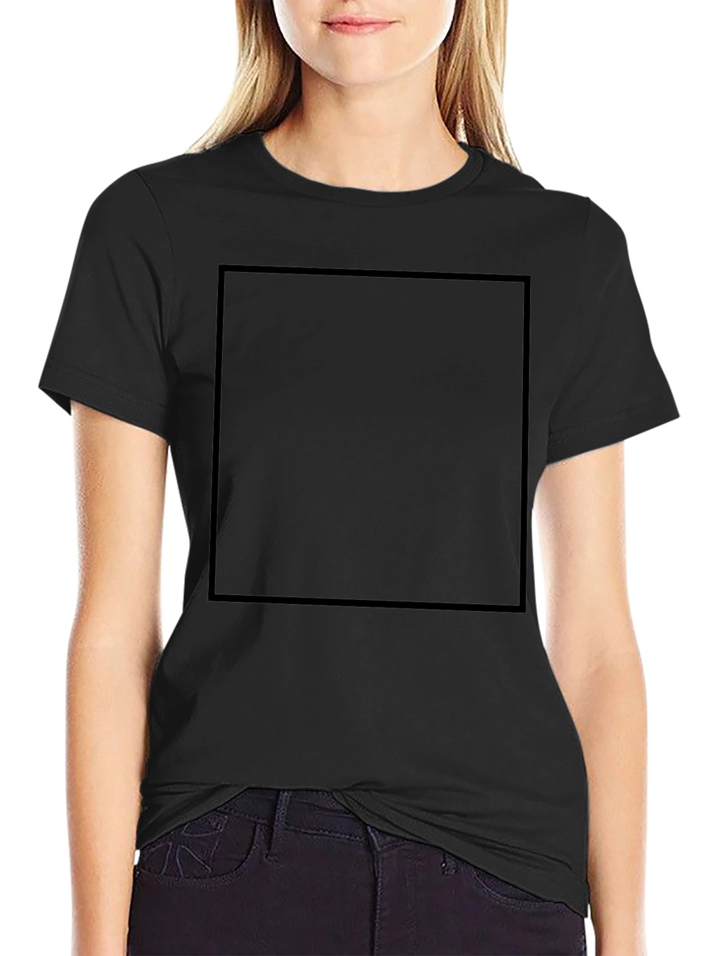 Classic Black Crewneck T-Shirt: Everyday Comfort