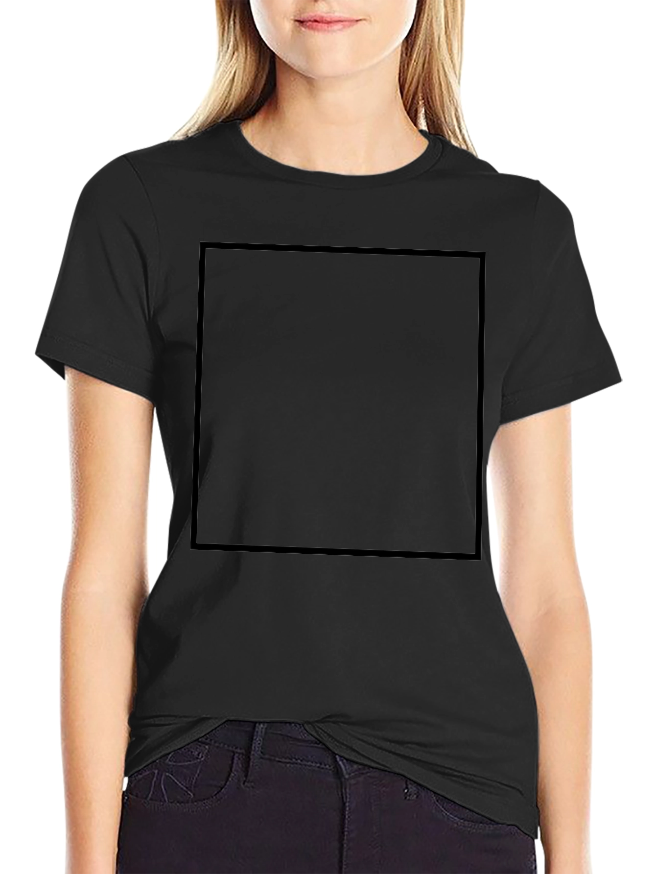 Classic Black Crewneck T-Shirt: Everyday Comfort
