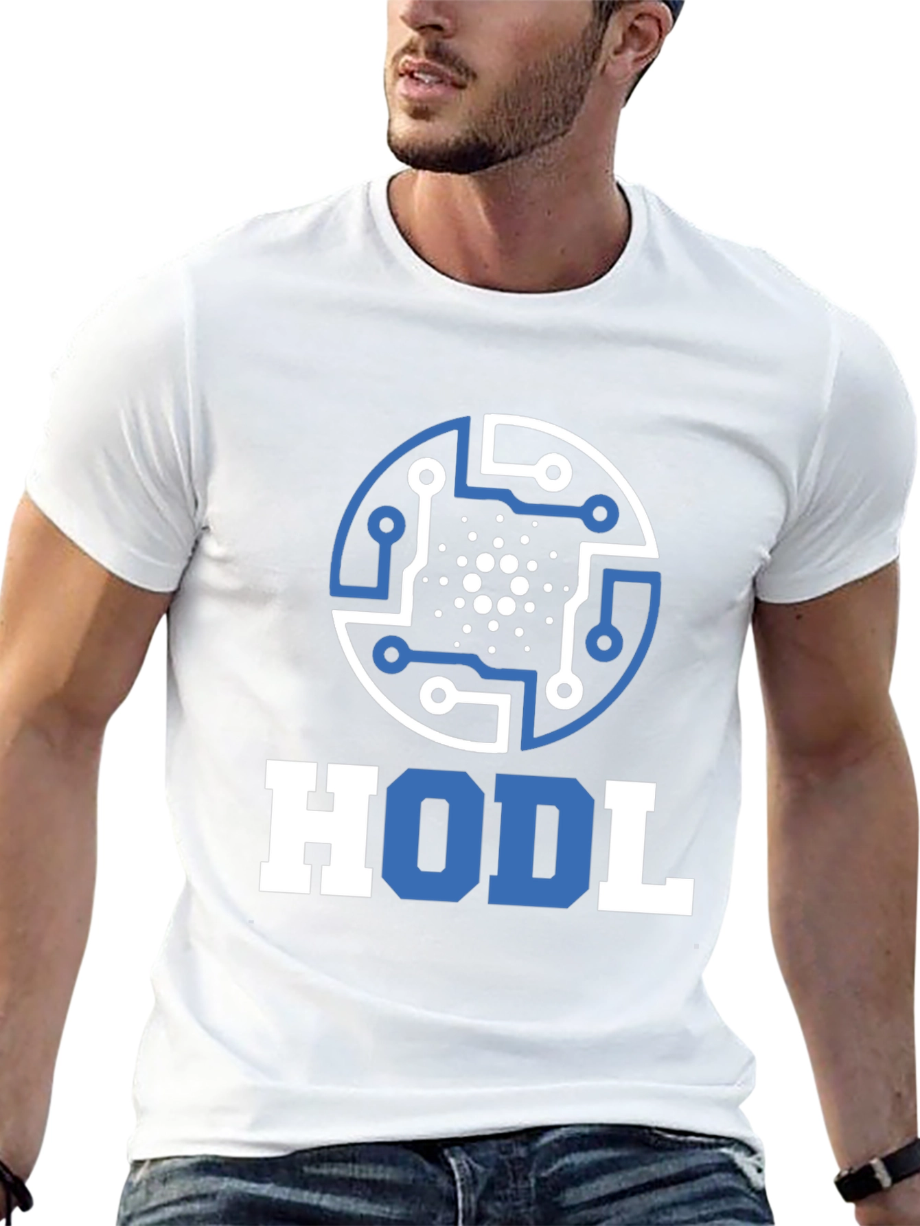HODL Crypto T-Shirt - Cardano ADA Bitcoin