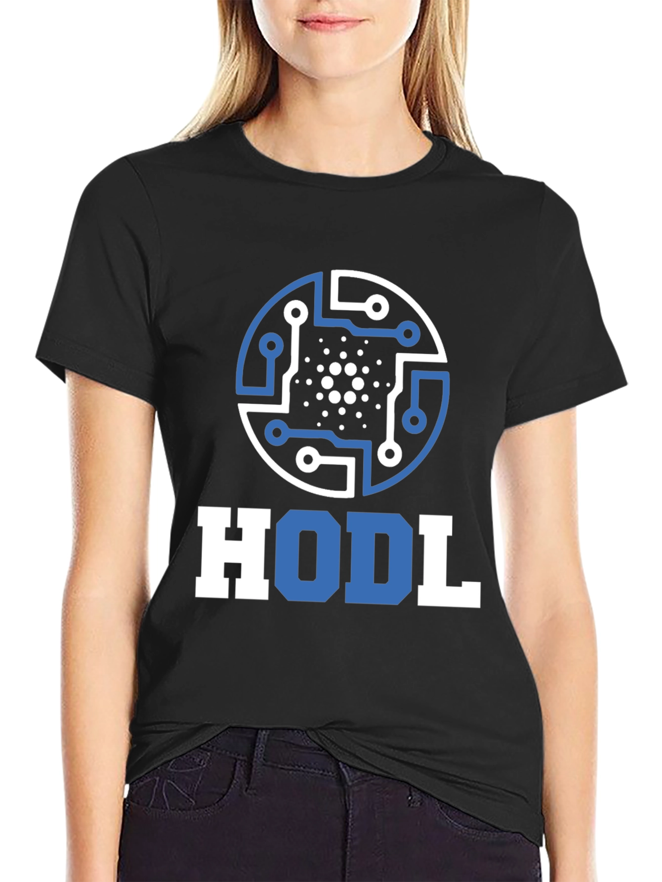 HODL Crypto T-Shirt - Cardano ADA Bitcoin