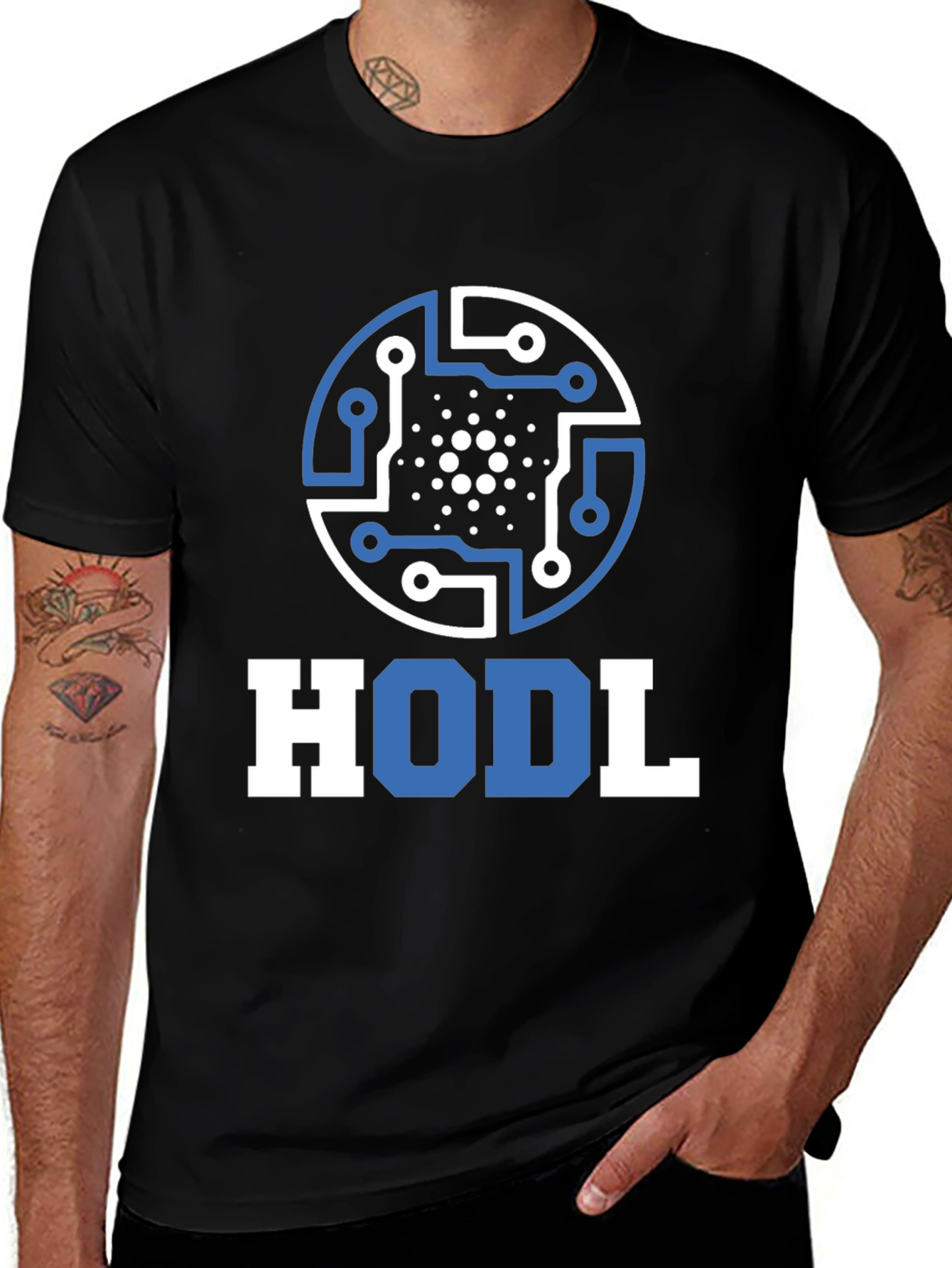 HODL Crypto T-Shirt - Cardano ADA Bitcoin