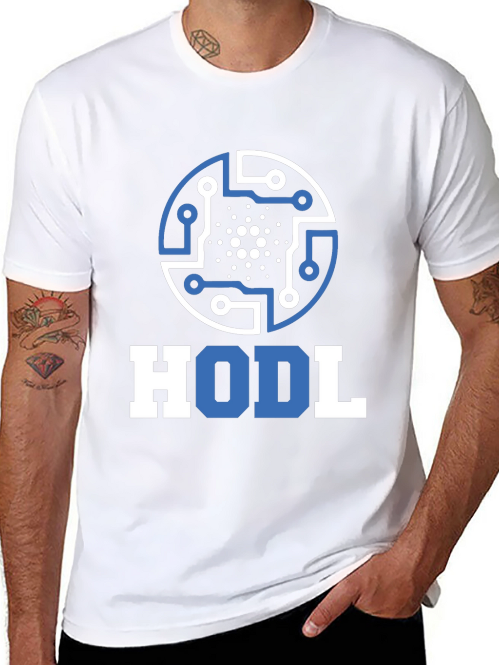 HODL Crypto T-Shirt - Cardano ADA Bitcoin