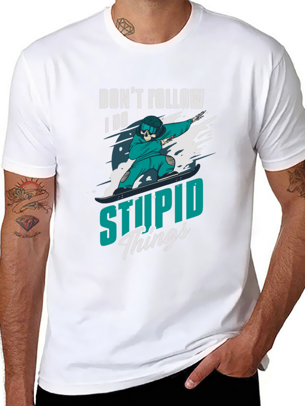 Dont Follow T-Shirt: I Do Stupid Things