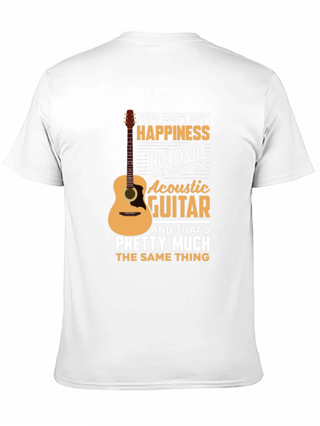 Acoustic Guitar Happiness T-Shirt