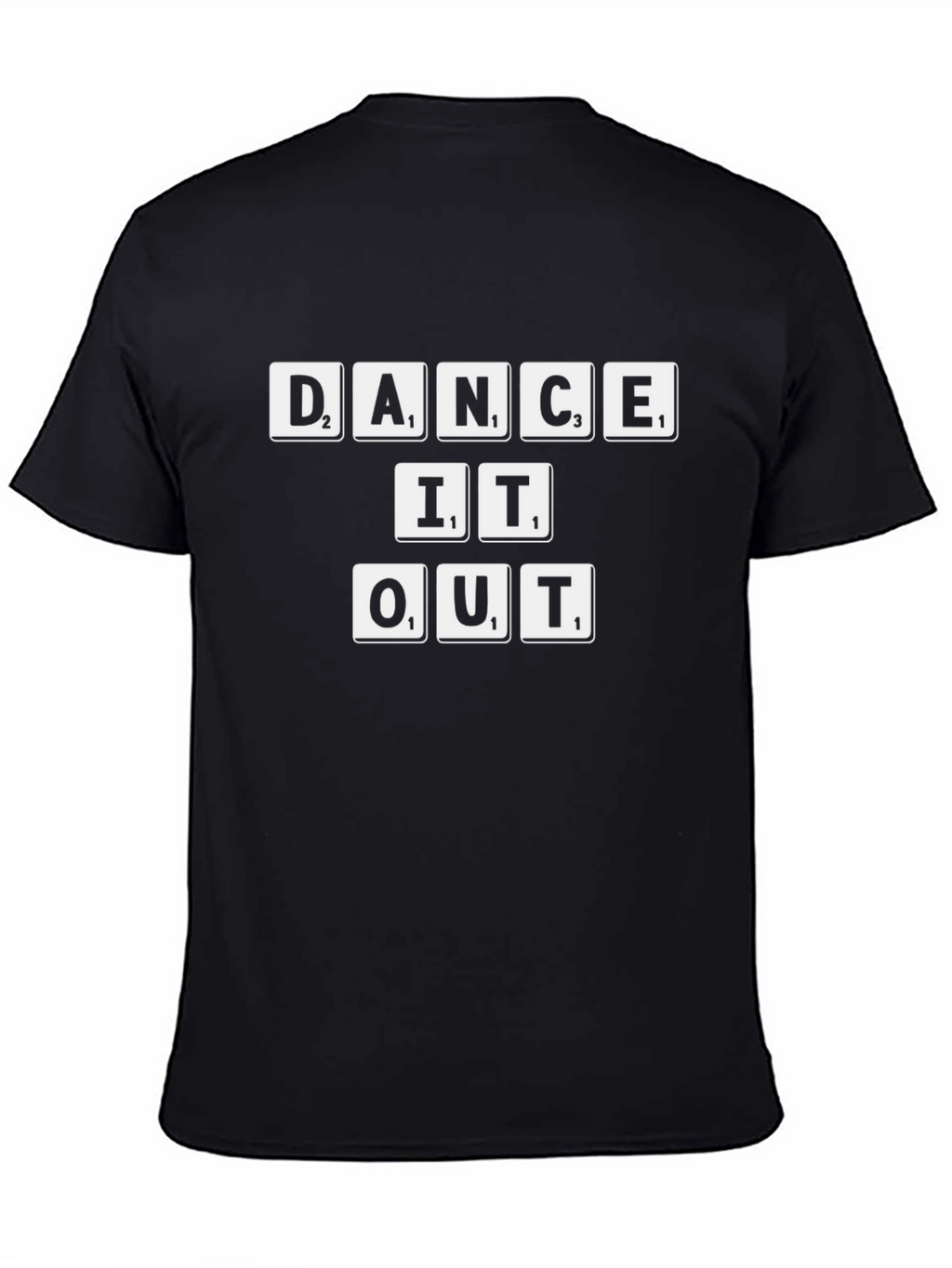 Dance It Out Graphic Tee - Scrabble Style