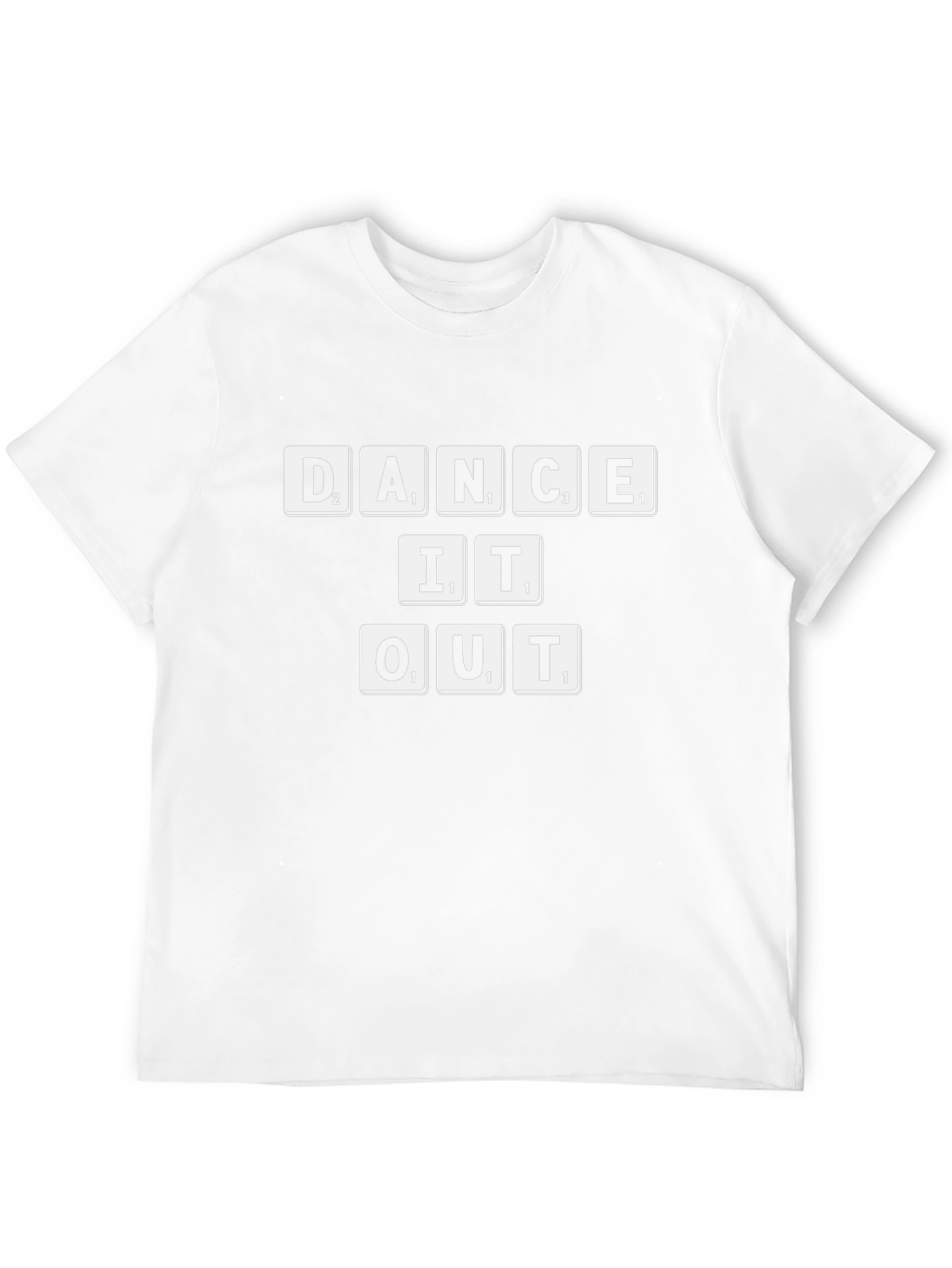 Dance It Out Graphic Tee - Scrabble Style