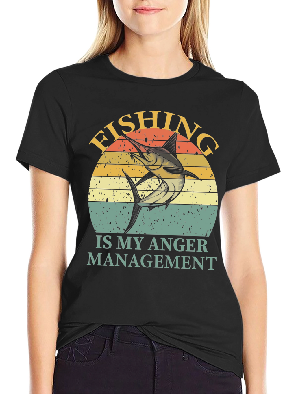 Fishing is My Anger Management T-Shirt
