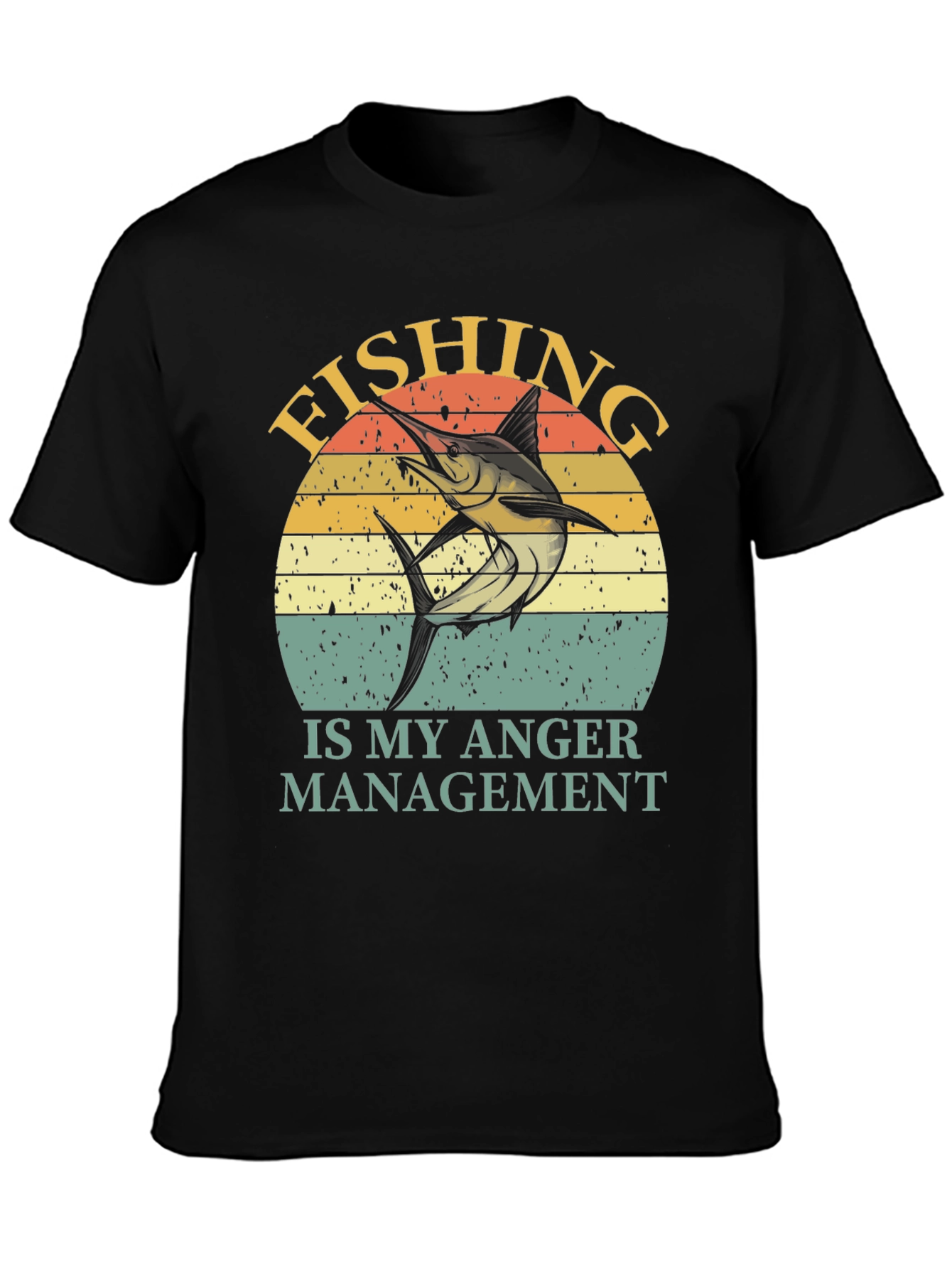 Fishing is My Anger Management T-Shirt