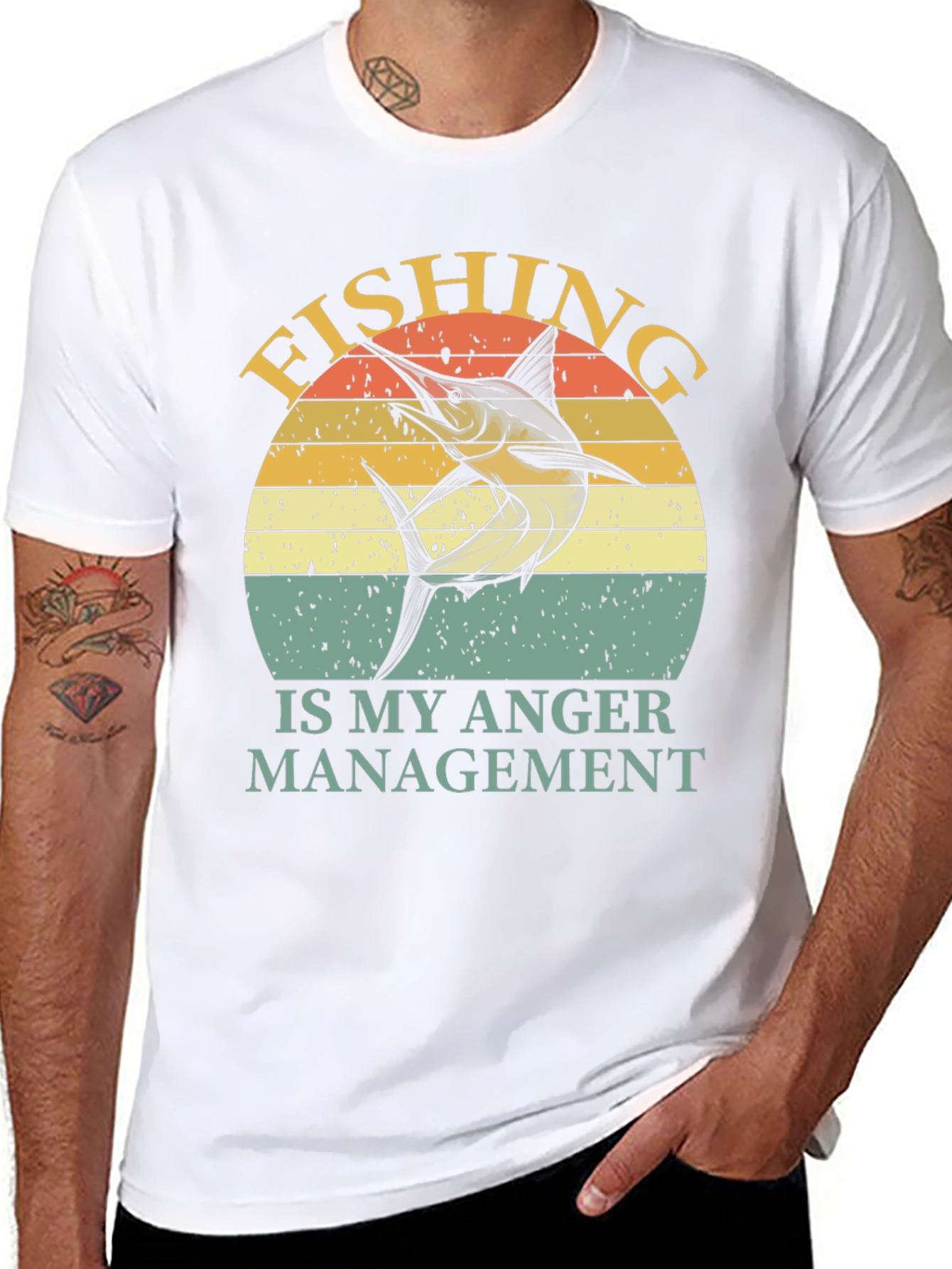 Fishing is My Anger Management T-Shirt