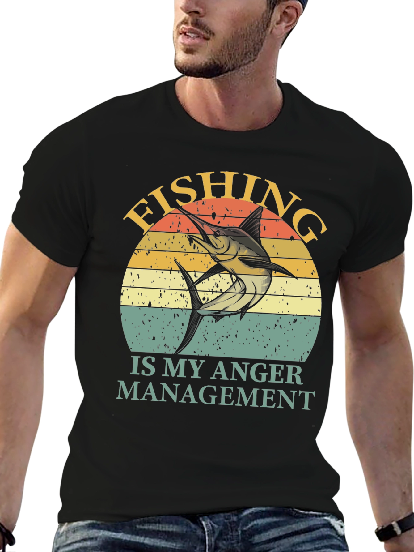 Fishing is My Anger Management T-Shirt