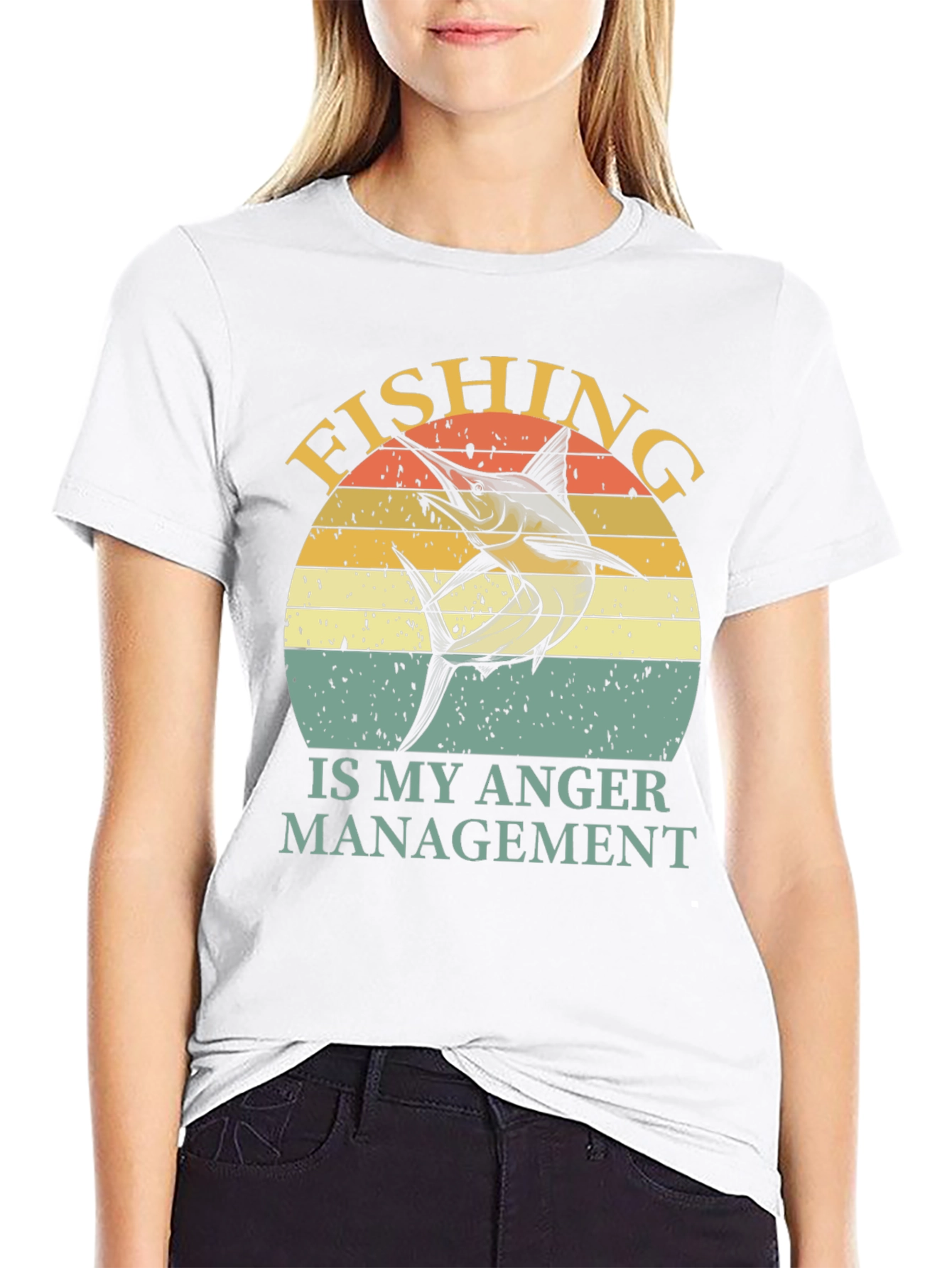 Fishing is My Anger Management T-Shirt
