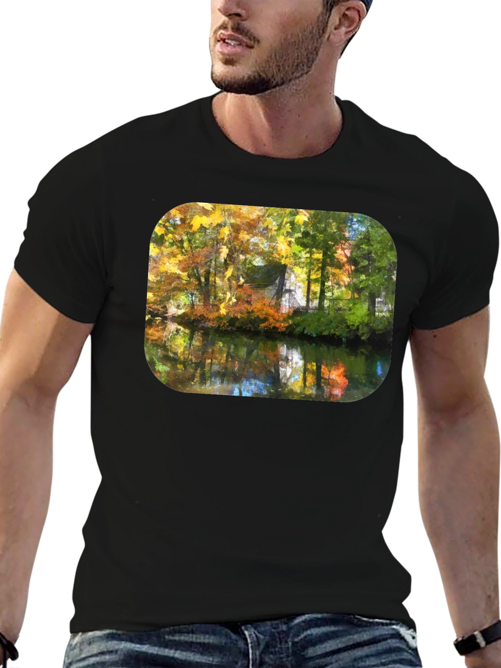 Autumn Reflections Graphic Tee