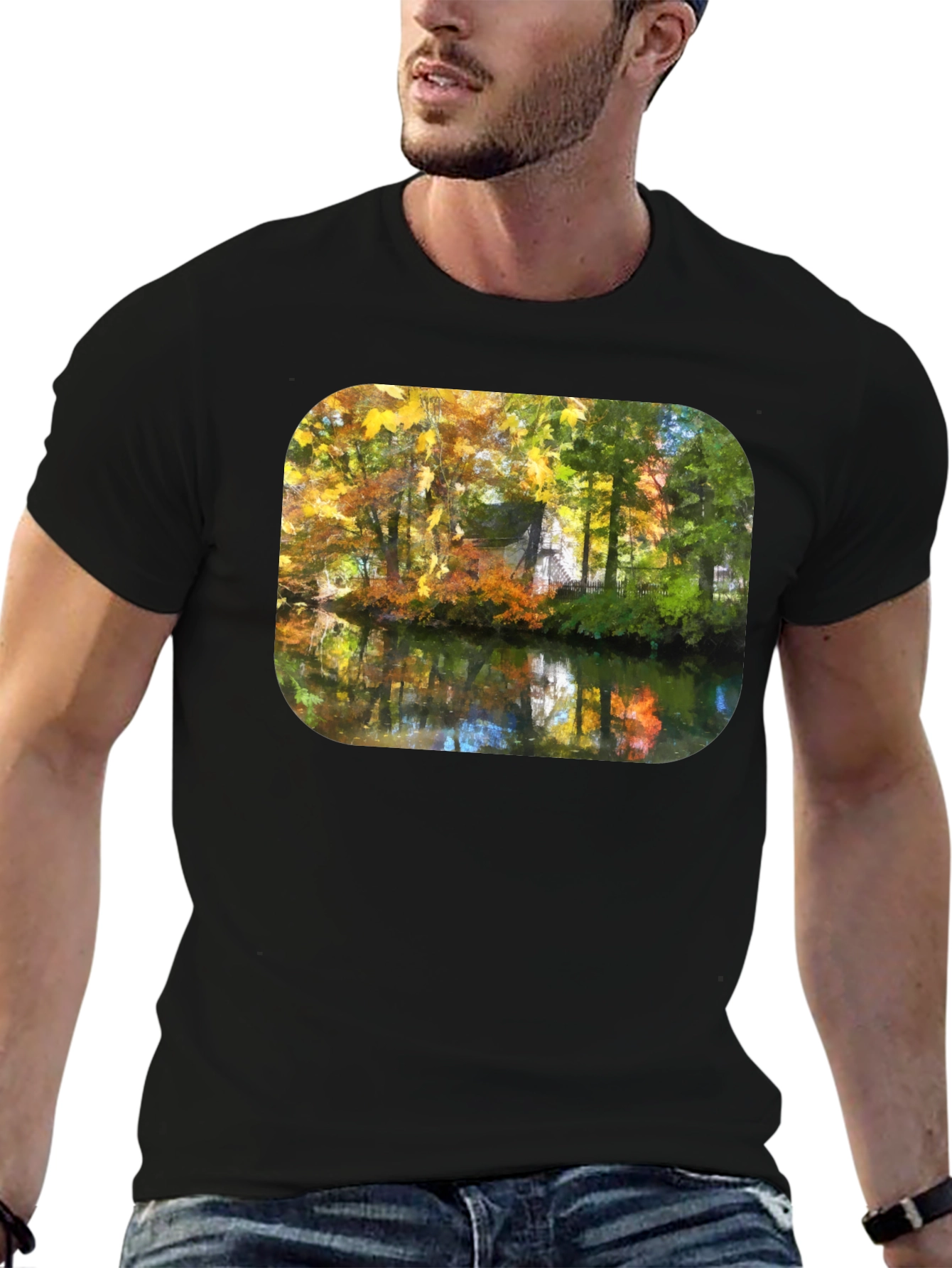 Autumn Reflections Graphic Tee
