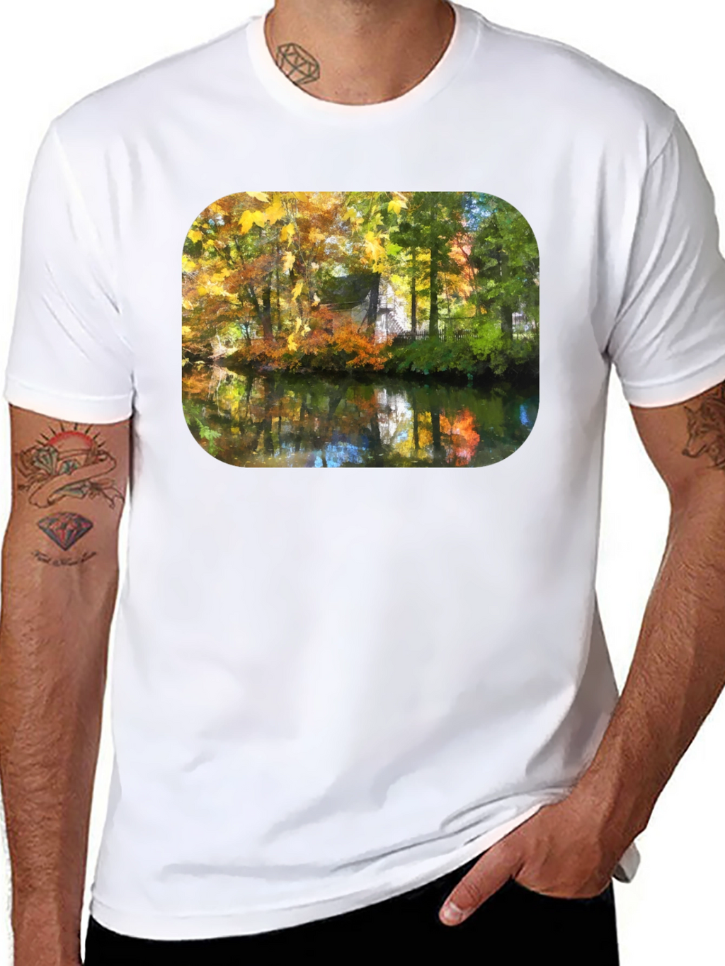 Autumn Reflections Graphic Tee
