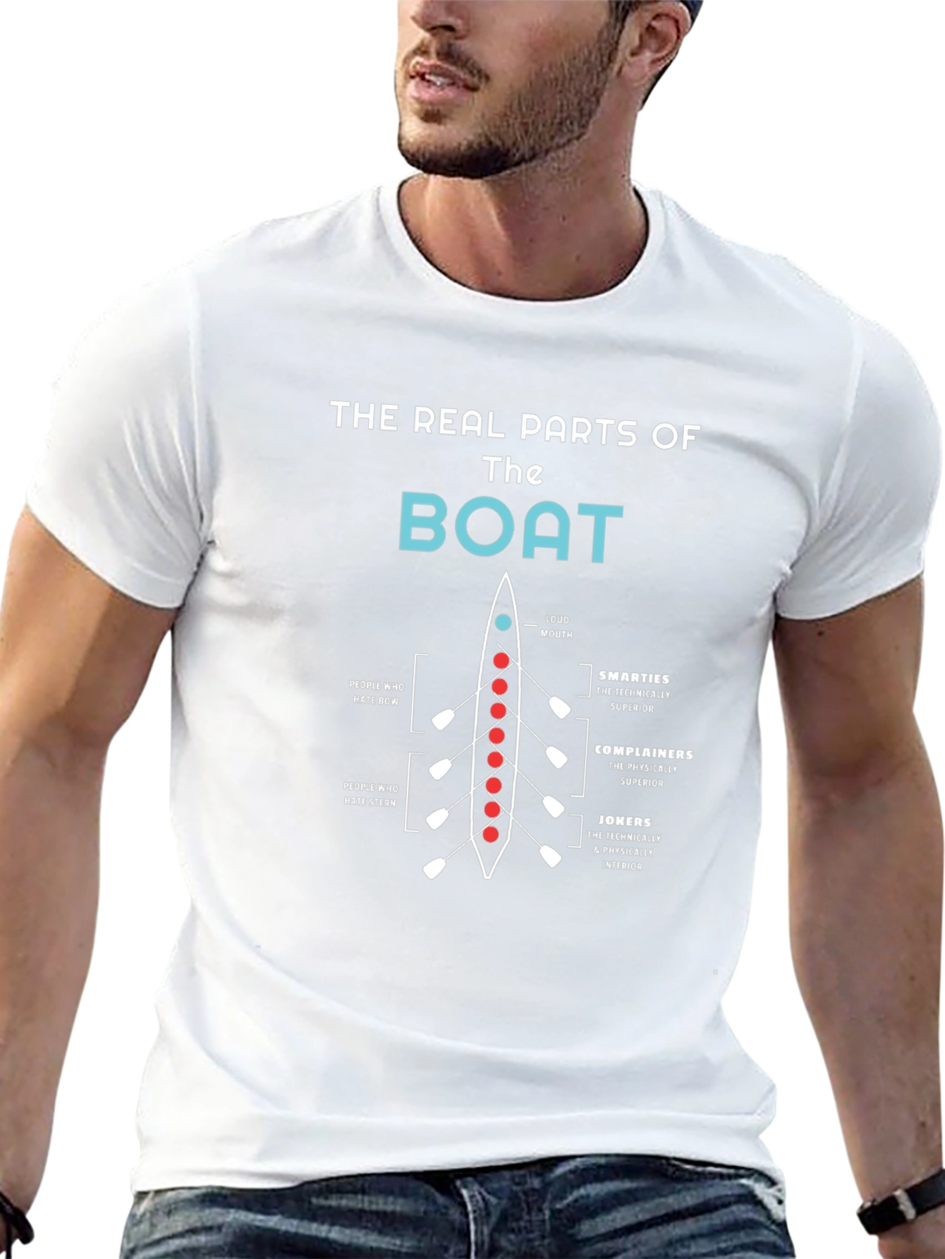 Rowing Boat T-Shirt: The Real Parts