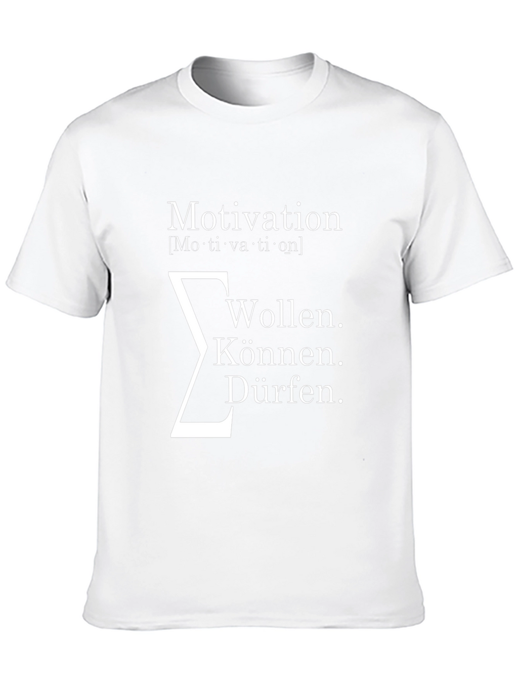 Motivation T-Shirt: Will Can May - Black Cotton Tee