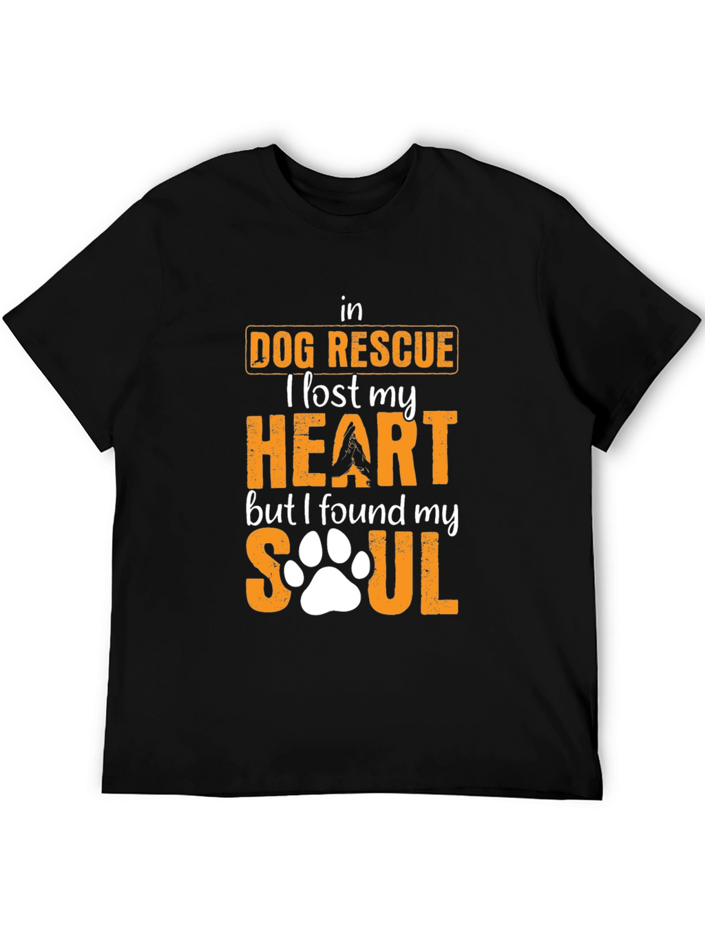 Dog Rescue Heart & Soul Tee