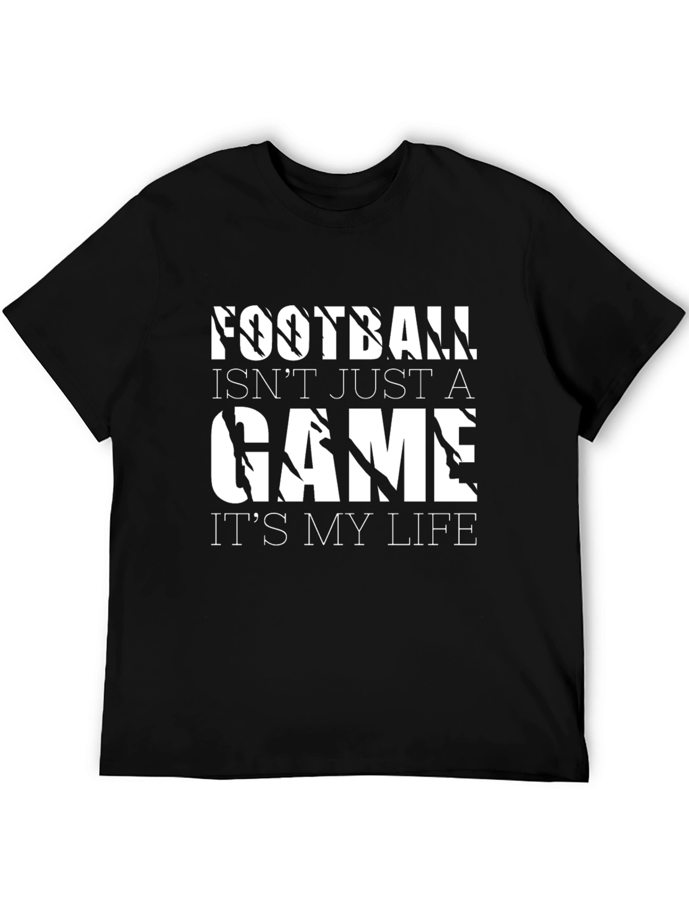 Football Is My Life Graphic Tee