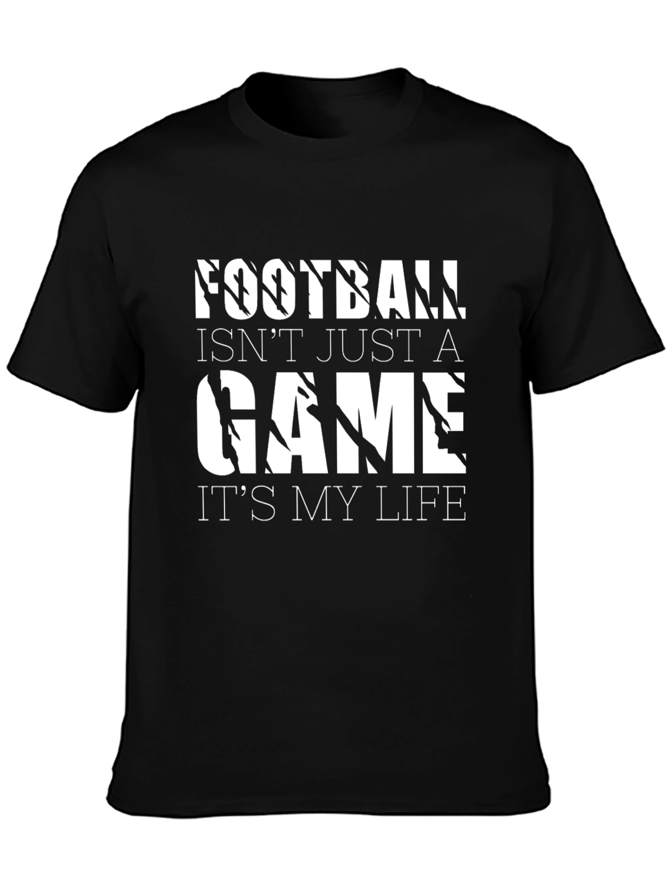 Football Is My Life Graphic Tee