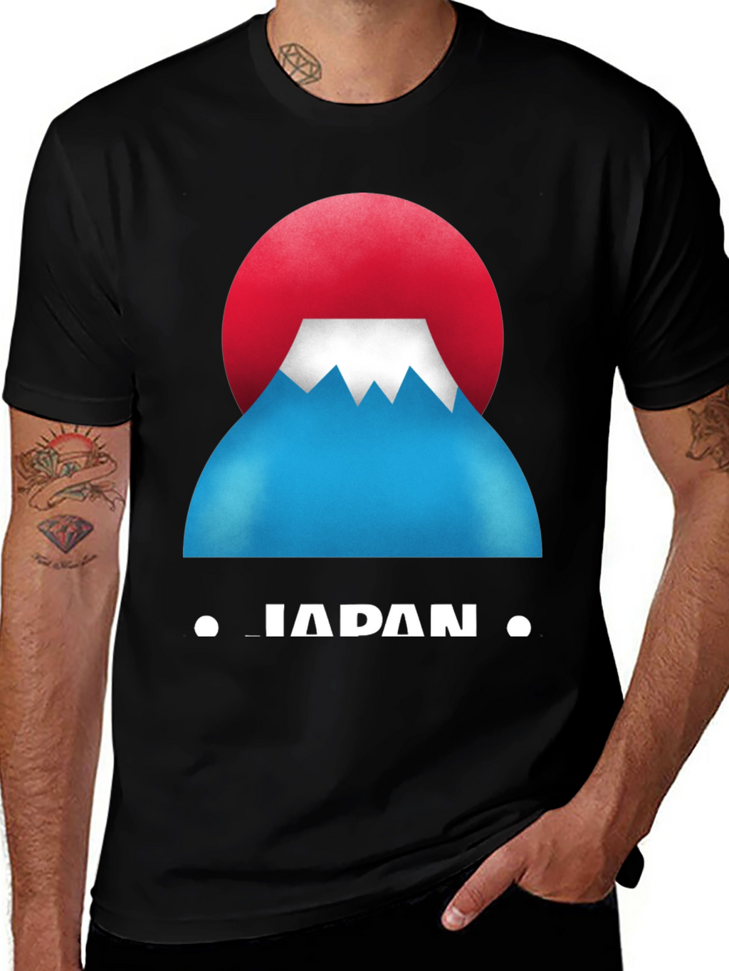 Japan T-Shirt - Mount Fuji Design